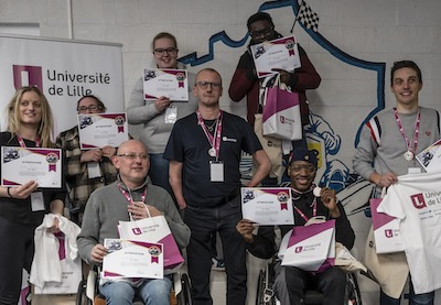 Un équipage mixte “handi-valides” au Championnat de France Universitaire