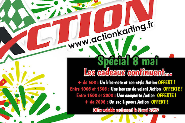 8 mai-Repartez avec votre produit Action Karting