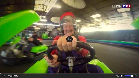 Du Karting au journal de 13H sur TF1 grace a un EPHAD