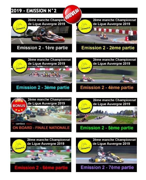 Ligue au Coteau sur KartingTV-L emission est en ligne-1