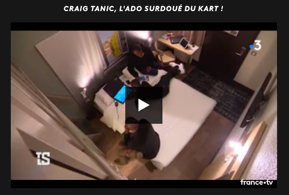 Video-Craig Tanic a la une sur France TV Info