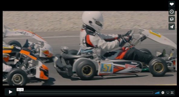 Vidéo crash: Matteo Dos Santos s’envole à Valence !