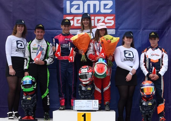 Laval IAME: Brillante victoire de Enzo Leveque en Senior