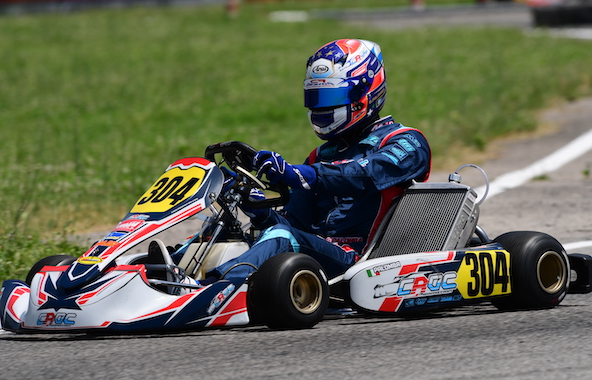 Giuseppe Palomba, poleman en KZ2