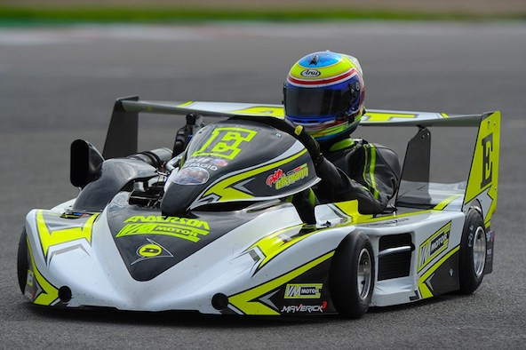 Superkart: Peter Elkmann en passe d’être couronné à Dijon