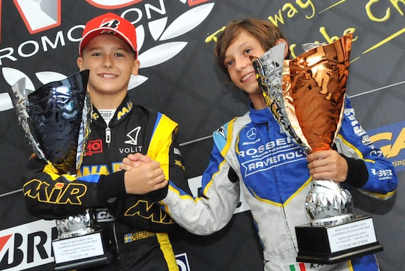 Beganovic (OK) et Antonelli (Junior) Champions d’Italie