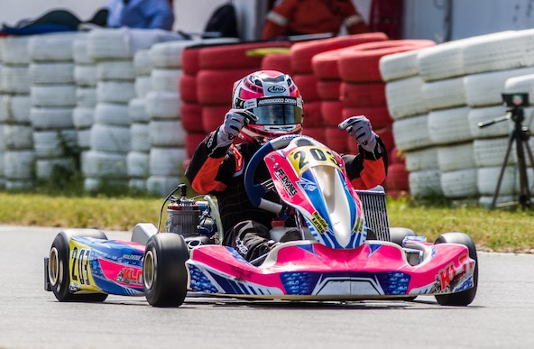 IAME Benelux Spa: Encore une performance pour Leveque