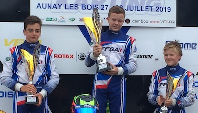 Junior: Esteban Masson enfonce le clou en plus du titre