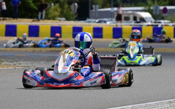 Marcus Amand Champion d’Europe Junior, Antonelli vainqueur