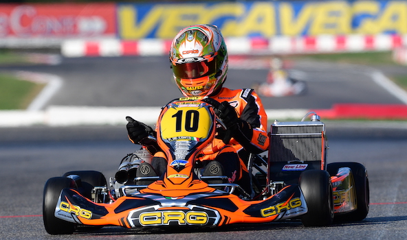 Avec ses nouvelles couleurs et sa remontée en 5e position, le pilote CRG Paolo De Conto n’est pas passé inaperçu.