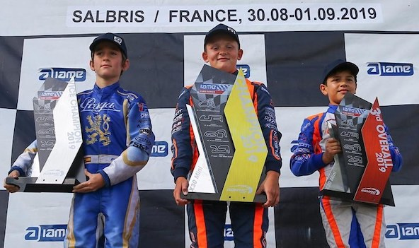 Euro IAME: Triomphe britannique à Salbris lors du final de la série