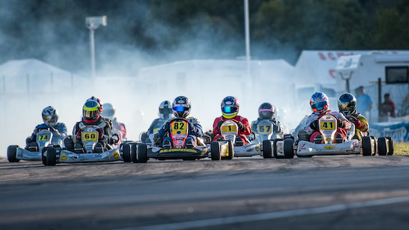 Preuve de la compétitivité de la Formule 20.000, les meilleurs temps des cinq premiers de la préfinale se tenaient en 128 millièmes !
