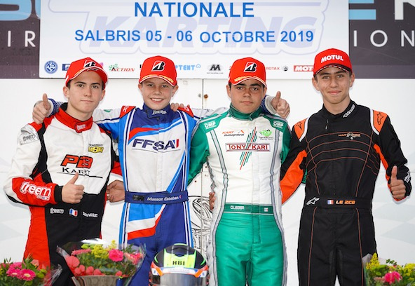 Nationale: Masson Champion de France malgré Maguet et Leger