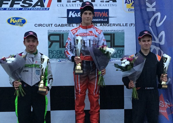 Senior: Enzo Leveque fait coup double à Angerville