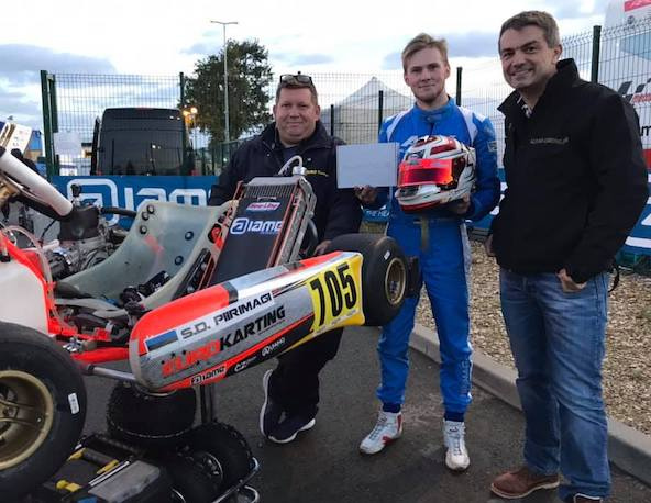 Un Alfano 6 pour les polemen de la Finale IAME au Mans