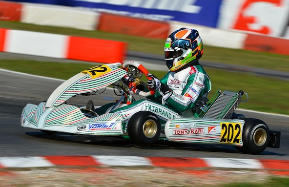 WSK Open Cup: Les débuts chez Tony de Hiltbrand et Travisanutto