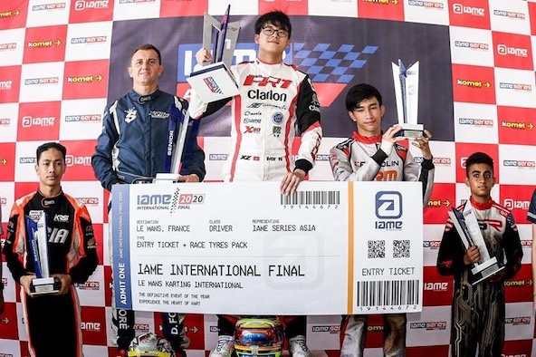 2 podiums Français à la IAME Series Asia 2019 à Langkawi