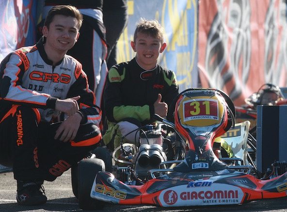 Arthur Carbonnel sur Sodi-TM avec CPB Sport en 2020