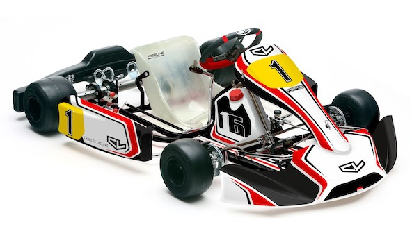 Charles Leclerc lance sa gamme de châssis de Karting