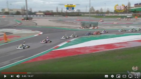 Découvrez les dernières vidéos de la saison de la WSK Promotion