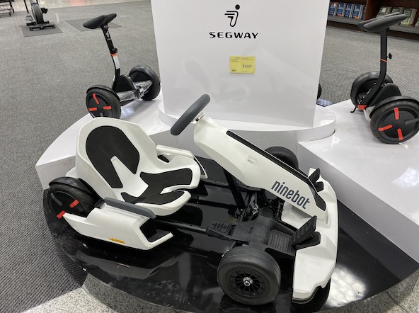 Idées cadeaux de Noël: Segway + Ninebot Gokart kit
