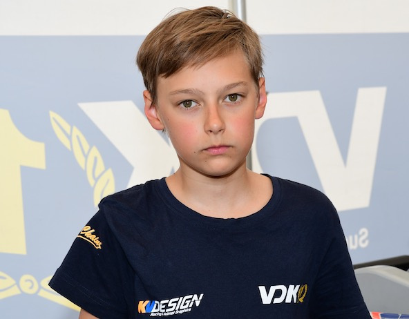 WSK Open Cup: Marcus Amand, 1er sur la ligne mais pénalisé