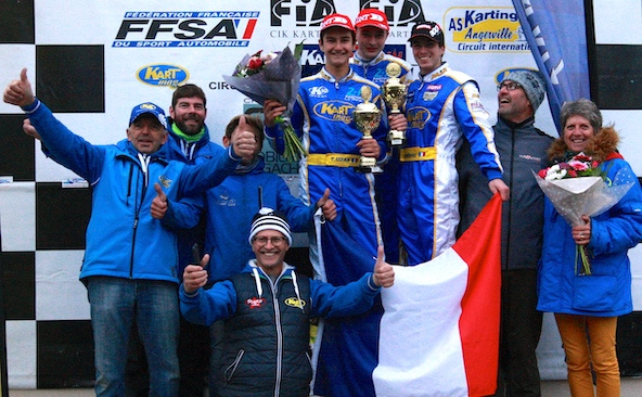 2 titres de Champion de France pour le club K50-Kartmag !