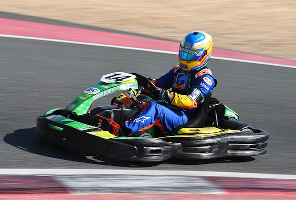 24H Karting de Dubaï: Pole, meilleur tour et podium pour Alonso !