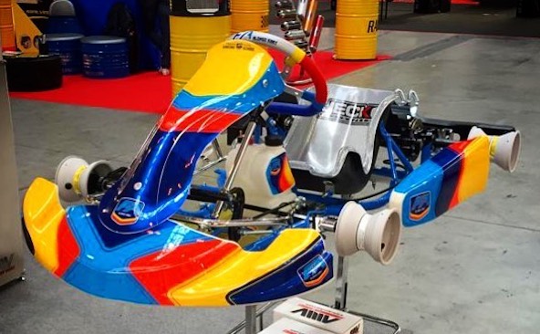 Le châssis Mini d'Alonso Kart désormais homologué par Breda Kart, proche de KR et Parolin