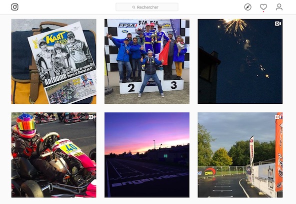 Kartmag fete son 1500e follower sur sa page Instagram