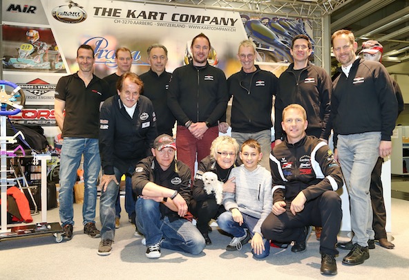 Jürg Vokinger (qui représente désormais The Kart Company) est fidèle à Offenbach depuis la création du salon il y a près de 30 ans !