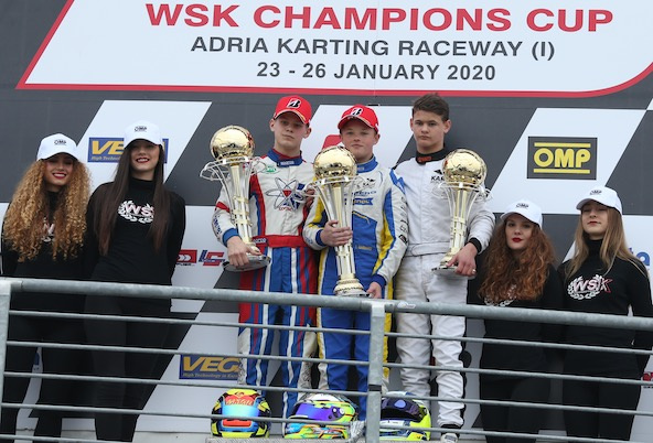 WSK Champions Cup OK: Les redoublants résistent aux jeunes