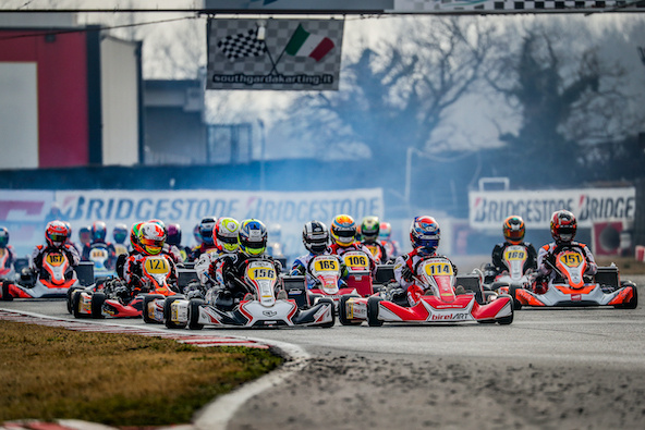 WSK: Encore beaucoup de monde ce week-end à Lonato !