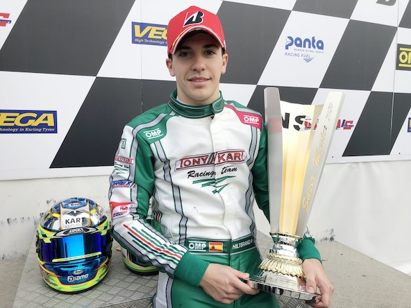WSK OK: Hiltband impose son Tony Kart-Vortex à Adria