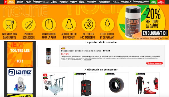La livraison des commandes reste assurée chez Action Karting