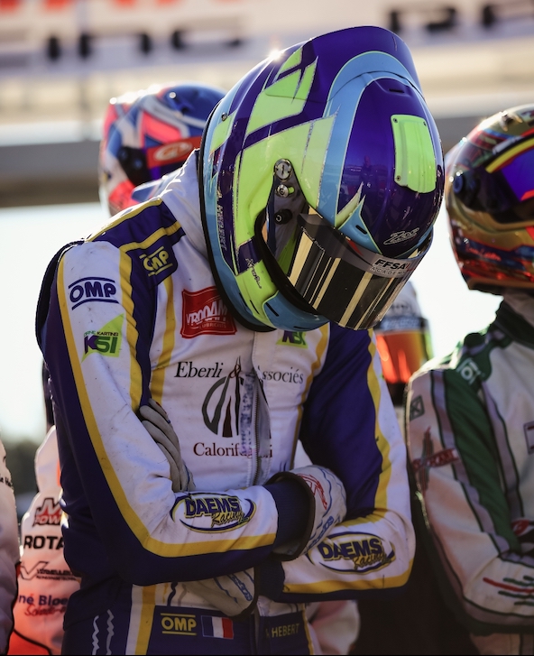 Message d'espoir d'Andréas Hebert: “Je suis triste de cette situation, restez bien chez vous les gars pour revenir encore plus fort. Hâte de retrouver mon kart et de défendre les couleurs de mes partenaires 2020”