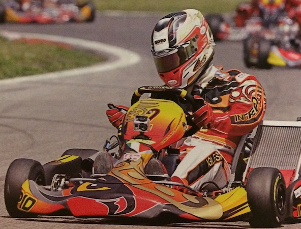 2010: Jérémy Iglesias au top du KZ1 à l’Europe à Sarno