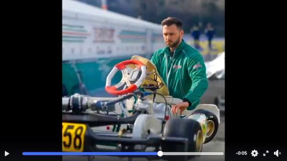 Video-La gamme de vetements Tony Kart a l honneur chez OTK-1