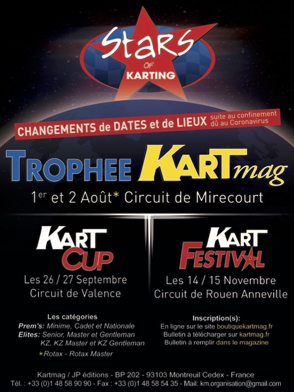 Le Trophee Kart Mag assure la reprise debut aout