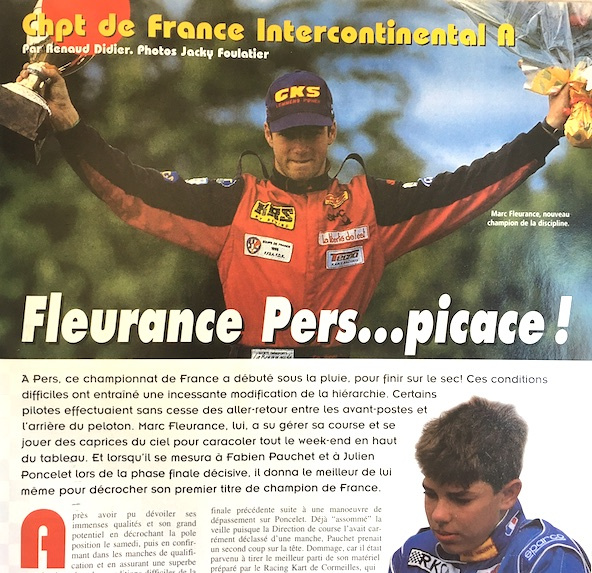 Trophée Kart Mag: Marc Fleurance confirme son retour 20 ans après !