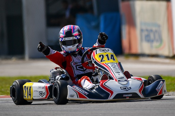 WSK Euro Series: Oliver Gray crée la surprise à Sarno !