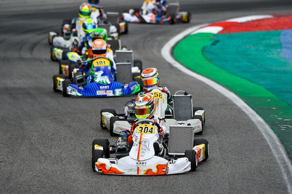 WSK OK-Junior: Les KR-IAME font la loi, Lindblad titré