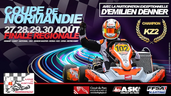 Coupe de Normandie ce week-end avec Emilien Denner !