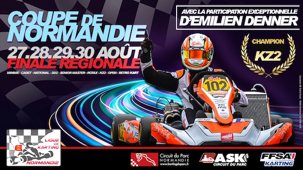 Coupe de Normandie ce week-end avec Emilien Denner