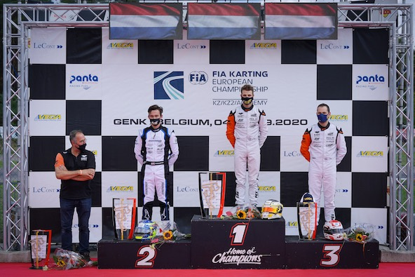 KZ Genk: Exploit des Pex, Marijn Kremers titré Champion d’Europe