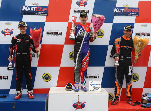 Kart Cup Nationale: Gaspard Simon maîtrise les éléments