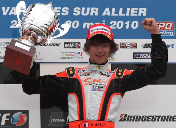 Kartmag félicite Pierre Gasly pour sa victoire en F1 à Monza