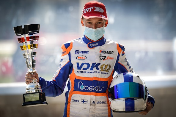 Marcus Amand en équipe de France FFSA Karting: Explications