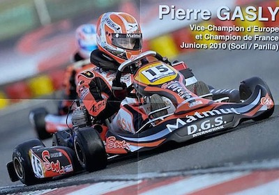 Double poster (Gasly-Vergne) dans le n°206 de Kart Mag