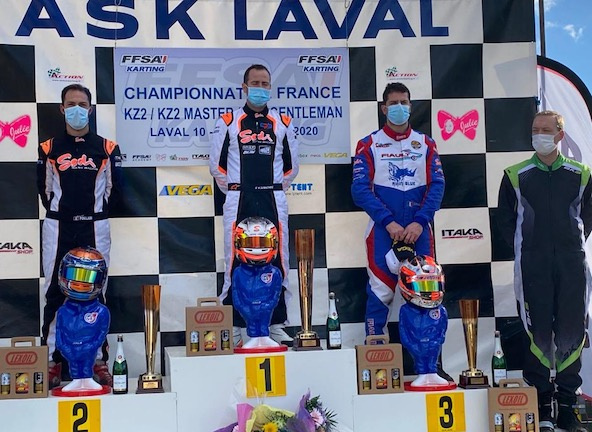 KZ2 Master: Yoann Sanchez maîtrise la situation à Laval